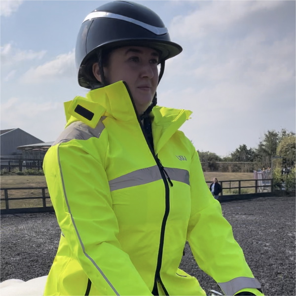 Woof Wear Dames All Season Rijjacket WA0022-VZYE - Hi Viz Gele